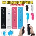 For Nintendo Wii U Joystick 2 in 1 Wireless Remote Gamepad Controller Set Motion Plus with Silicone Case Video Gam. 