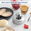 Hamburger Pie Sealer Mold Bread Round Stainless Steel DIY Sandwich Cutter Baking Stainless Steel Sandwich Cutting Sealing Tool.