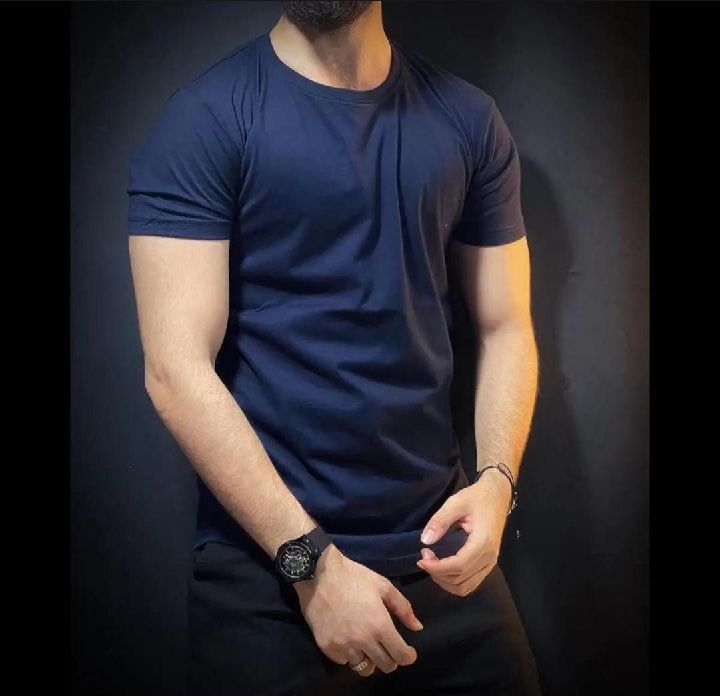 Black%20Plain%20Basic%20T-shirt%20For%20Men%20-%20Image%204
