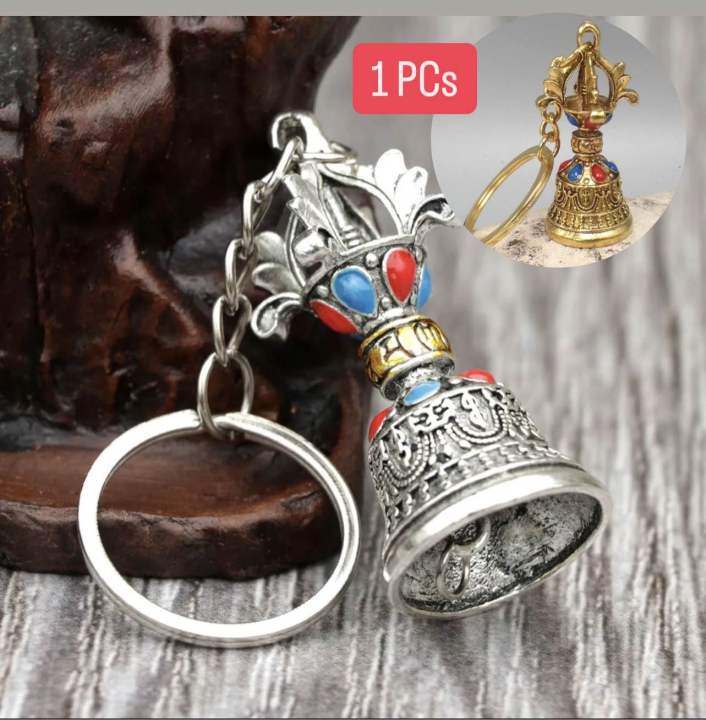 Sliver%20Gold%20Bell%20Key%20Ring%20with%20Beads%20Keyring%20/Keychain/Keyholder%20-%20Image%209