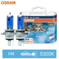 OSRAM H7 H4 H1 H11 HB3 9005 HB4 9006 Halogen Headlight Car Light Hi/Lo Beam 5300K 12V 55W Cool Blue Hyper White Bulb(2 Pieces).