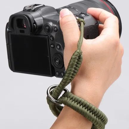 Handmade Woven Camera Wrist Strap Ouick Release Camera Hand Strap Adjustable Hand Strap for    Fuji Leica Olympus