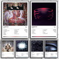 90s Rock Band Tool Poster Retro Music Album 10000 Days Lateralus Canvas Print Wall Art Picture Office Dorm Room Aesthetic Decor. 