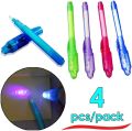 INVISIBLE INk WRITING PEN -Magic Pen-Cheating pen-Invisible Ink Pen-Secret Message Pen. 