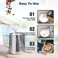MINI Milk Frother USB Rechargeable 3 Speeds Foam Maker Coffee Whisk Mixer Electric Handle Blender Egg Beater. 