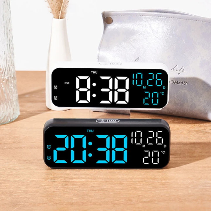 LED%20Digital%20Clock%20Temperature%20Date%20Week%20Display%20Desktop%20Clock%203%20level%20Brightness%20Adjustment%20Voice%20Control%20Countdown%20Alarm%20Clock%20-%20Image%203