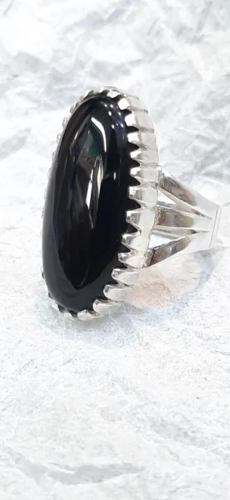 Original%20Anari%20Yaqoot%20,%20Black%20Yemeni%20Aqeeq%20Stone%20Best%20Quality%20Handmade%20Silver%20Chandi%20Ring%20-%20Image%203