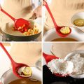 5pcs Set Best Plastic Kitchen Utensil Set silicone kitchen utensils Spatula Plastic Leaky Spoon Sieve Dishwasher Safe. 