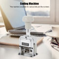 Automatic Numbering Machine 7506 6-Digit Number Coding Page Digital Stamping Machine Number Coding Machine. 