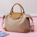 Large Capacity Women Handbag Black, Waterproof Fabric Shoulder Crossbody Bag. 