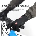 Ski Gloves Grab Velvet Touch Screen Gloves Autumn and Winter Warm Plus Velvet Cold Proof Waterproof Outdoor Riding Model. 