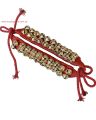 Ankle bells Bharatnatyam Ghungroo Musical Instrument(Red Padded 2 Row with 40 Bells. 