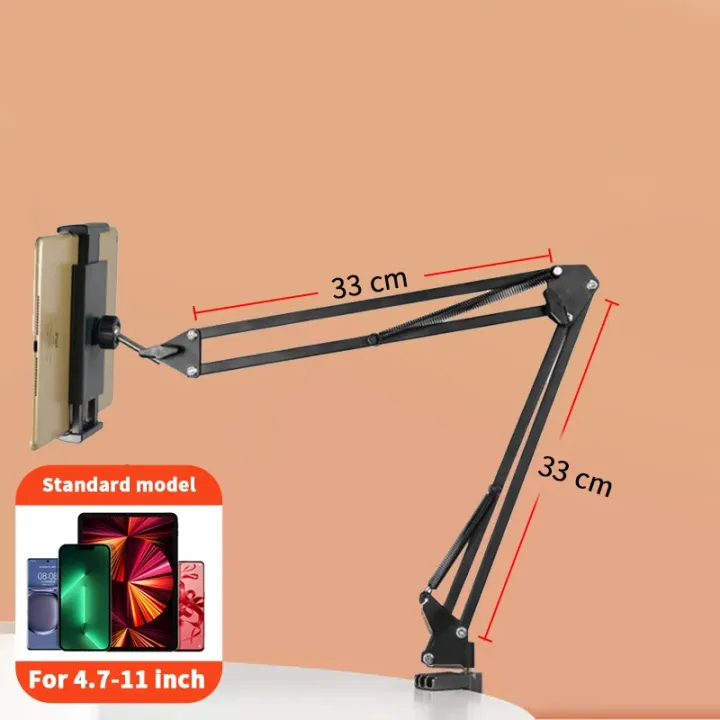 Tablet%20Holder%20for%20Bed%20with%2090cm%20Metal%20Arm%20360%C2%B0%20Rotating%20Bed%20Tablet%20Mount%20Stand%20For%20iPad%20Stand%204.5~11%20Inch%20Phone%20Tablet%20Bracket%20-%20Image%207