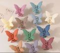Flower Hair Clips For Girls Stylish Korean | Fancy Hair Claw Clips For Girls Korean |Korean Flower Gradient Egg Large Candy Colour Hair Claw Clips Catchers For Girls. 