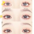 MIAOJIE 32Rows Eyelash Book High Quality Manga Lashes Cluster Lashes Manhua Eyelashes Elf Makeup Strand Eyelashes Douyin Makeup.