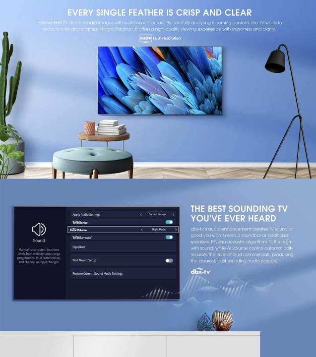 HISENSE%2032A6200F%20%2032"%20Google%20Android%20Smart%20Tv%20With%20Bazel%20Less%20Design%20&%20Voice%20Command%20Remote%20-%20Image%204