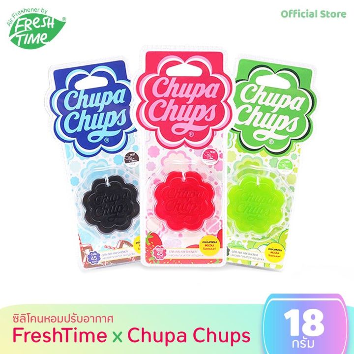 Freshtime x Chupa Chups silicone scented air freshener 16g | Shop.com.mm