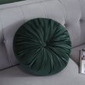 Round Velvet Pumpkin Cushion, Soft, Non-Slip, Sofa/Chair/Car Use. 