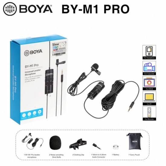 High quality  BY-M1 pro Universal Lavalier Microphone