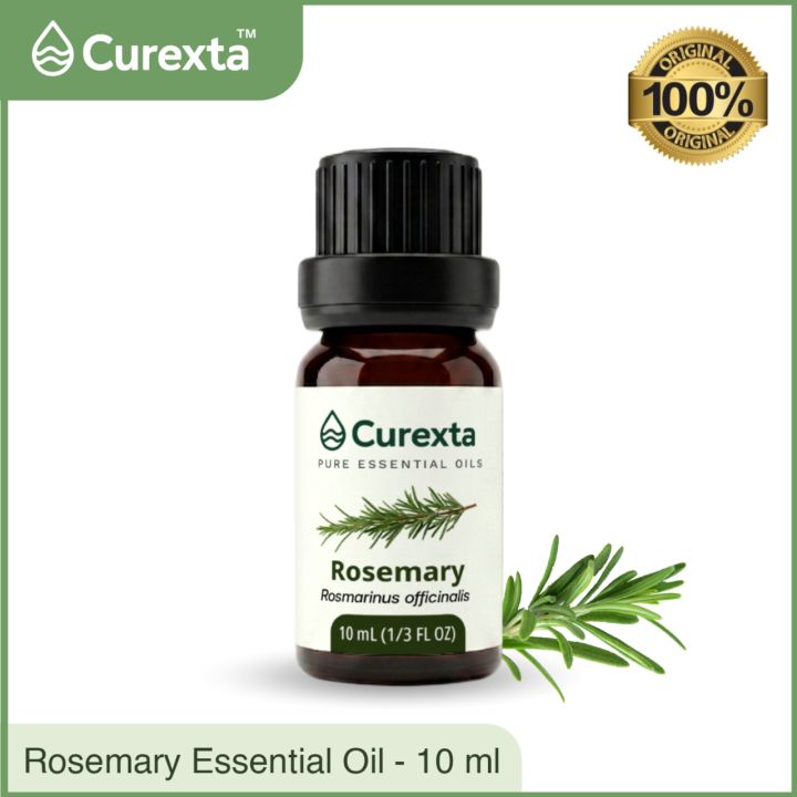 Curexta Rosemary Essential Oil for hair growth and multi-purpose uses - 10 ml