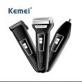 3 IN 1 shaver trimmer and nose trimmer set. 