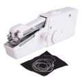 Quick Repair DIY Clothes Needlework Sewing Hand Sewing Machine Mini Hand Sewing Machine Electric Needlework Portable. 