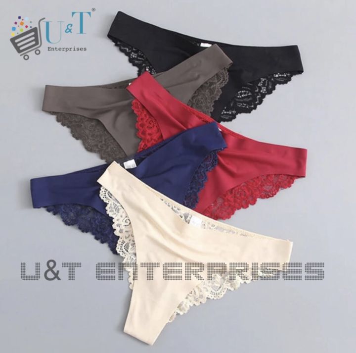 Women/Girl%20Seamless%20Lingerie%20Female%20Panties%20Underwear%20Lace%20Low-rise%20Pants%20Transparent%20Briefs%20Floral%20Penties%20Underpants%20-%20Image%203