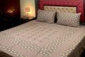 Embroidered Patch Work King Size BedSheet - High Quality - Cotton Double Bedsheet Embroided. 