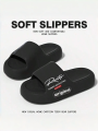 New Casual Innovative Design Men's Slippers Eva Soft Sole Lightweight Home Slippers High Quality Exclusive Brand Slippers. 
