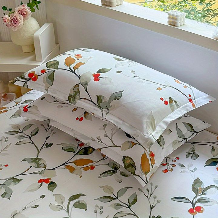 3pcs%20Print%20Bedding%20Set,%20Soft%20and%20Comfortable,%20Suitable%20for%20Bedroom,%20Guest%20Room%20One%20Fitted%20Sheet%20+%20Two%20Pillowcases,%20No%20Core%20-%20Image%204