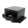Auto Power Amplifier Practical RCA Output Interface Adjustable Bass Subwoofer Universal Crossover Controller. 