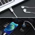 Universal 5Pcs USB C Femal to USB B Male Adapter Durable Metallic Build For iPhone iPad Samsung S24 S23 S22 IWatch AirPods. 