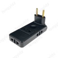 4 in 1 Wall Outlet Extension Eu Electrical Socket 180 Degree Plug Adapter Canada Mexico Travel Aadapter Portable Power Converter. 
