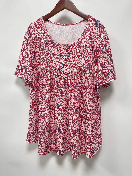 Plus-size%20spring-summer%20short-sleeved%20T-shirt%20with%20randomly%20printed%20buttons%20-%20Image%206