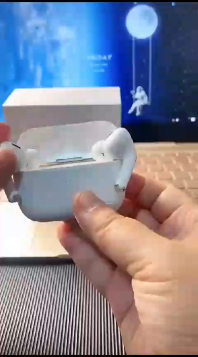 Airpods Air Pro 3rd Gen TWS (True Wireless Stereo) Bluetooth Earbuds Dual Earphones Headset (Connect With All Bluetooth Devices).BLUETOOTH handfree