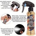3/4pcs Barber Gold Silver Set Includes Water Spray Men Oil Head Comb  Neck Brush Duster Fade Brush Hair  Professional hair tool. 