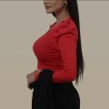 crop top full sleeve blouse for women's and girls.. 