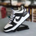 Air Force 1 Black White Sneakers Shoe For Men. 