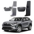 For Toyota RAV4 RAV 4 XA50 2019 - 2024 Pedals Gas Brake Pedal Cover Non-Slip Pedal Pad LHD Interior Accessories. 