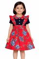 1-2 years Unique Baby Girls Frock Without Pant - Part Of The Summer Collection Baby Girl Dress - Presents A Charming Outfit Option For Little Ones - Combining Style And Comfort. 