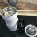 (O). starline vacuum stainless mug #89320 Grey New without box, (355ml)12 oz. 