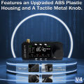 AMNVOLT V4 ATS MINI SI4732 Radio ALL Band DSP Radio FM AM SSB LSB USB Receiver with Added the Wired Headphone Feature.