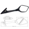 Motorcycle Side Rear View Mirror Blind Spot Rearview Mirrors For YZF R3 2015-2017 R25 2014-2016 YZF-R3 YZF-R25 Sport Bike HONDA. 