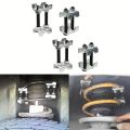 4pcs Mini Coil Spring Compressor Carbon Steel 2 Way Adjustable Spring Spacer Shocks Adjustable Coil Spring Struts Tool. 