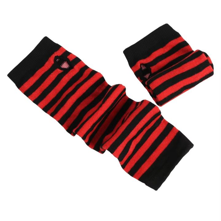 Punk%20Long%20Sleeves%20Fingerless%20Gloves%20Cuff%20for%20Women%20Men%20Stripe%20Hip-Hop%20Knitted%20Elbow%20Mittens%20Elastic%20Winter%20Arm%20Warmer%20Outdoor%20-%20Image%207