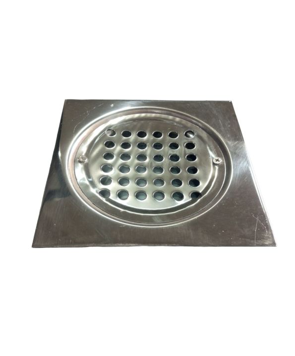 Floor drain waste jali jaali stainless steel 6x6 Fix pech design kitchen bathroom