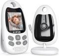 BOIFUN Video Baby Monitor with Camera, No WiFi, ECO VOX Mode, Night Vision, Battery, Two-way Audio, 8 Lullabies, Feeding Reminder, Smart Temperature, 2-inch Screen Baby/Elder/Pet, Wireless, Portable. 