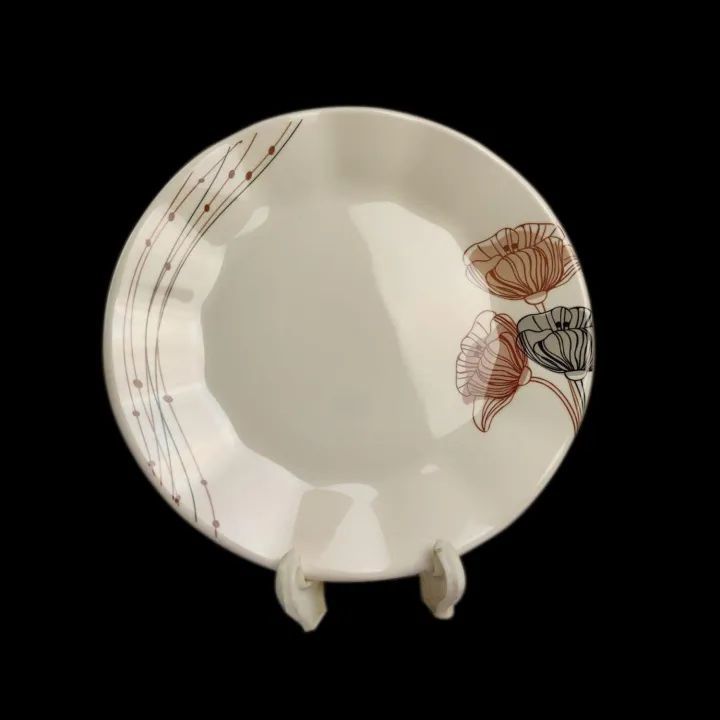 10 " Thai Dinner plate, Diamond Melamine plate 6 pcs.