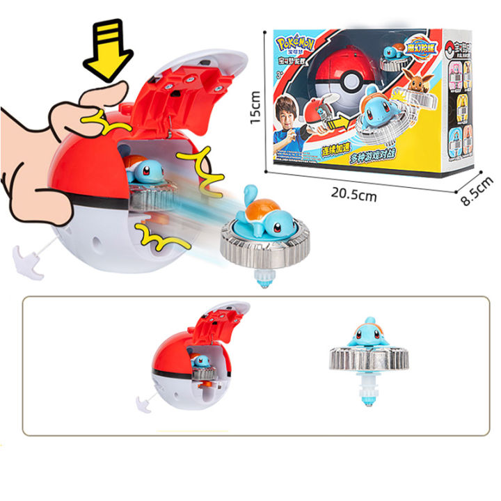 Pokemon%20Elf%20Spinning%20Top%20Gyro%20Ball%20Action%20Figure%20Figurine%20Pikachu%20Charmander%20Squirtle%20Mew%20Eevee%20Launcher%20Kid%20Battle%20Game%20Toy%20Set%20-%20Image%208