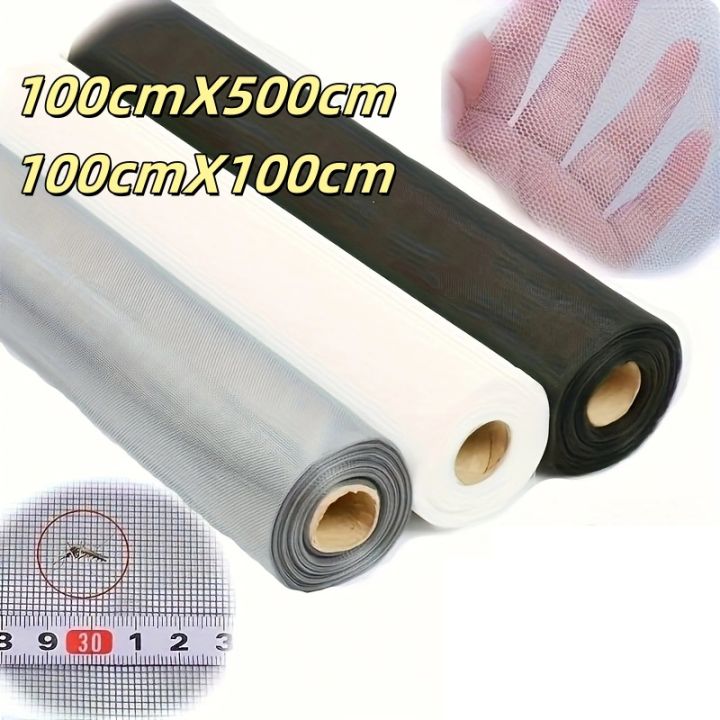 Flexible Fiberglass Screen Door Mesh for Doors and Windows  Large Size Window Screen Mesh Self Installed Adjustable